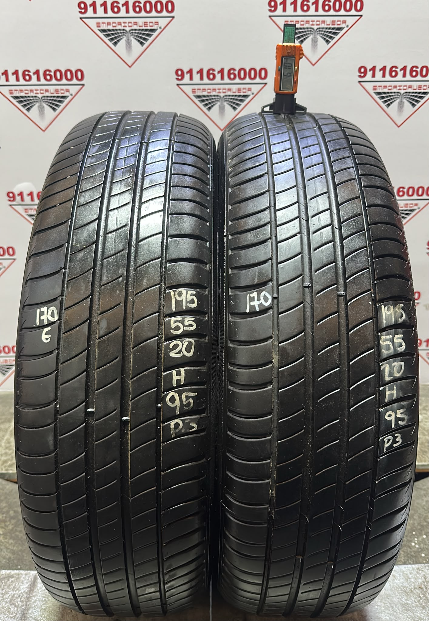 MICHELIN PRIMACY 3 USADO  195/55 R20 95 H